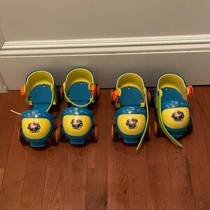 Colorful Kids' Roller Skates